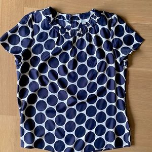 *EUC* Boden Carey Top with Spots (Sz 10)